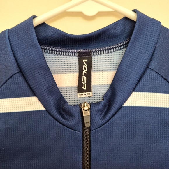 Voler Women’s Striped Cycling Jersey – Size Medium - Picture 2 of 3